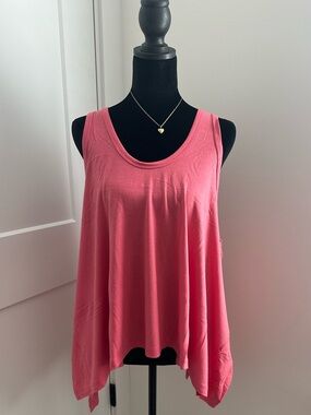 Zenana Outfitters Pink desert rose Swing shark bite Tank small medium large XL